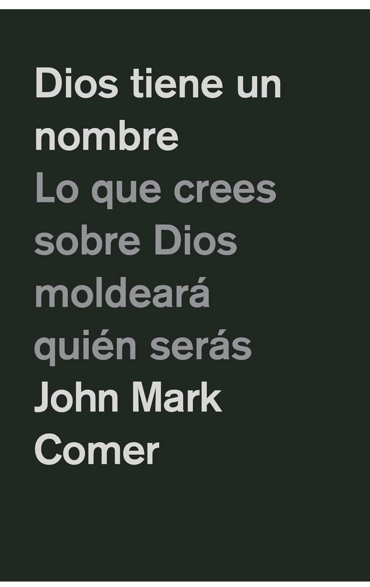 Dios tiene un nombre