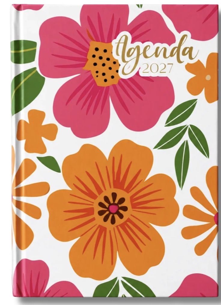 Agenda 2027 Tapa Dura Flores
