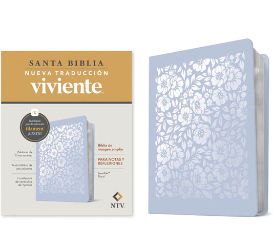 Biblia de margen amplio NTV con Filament