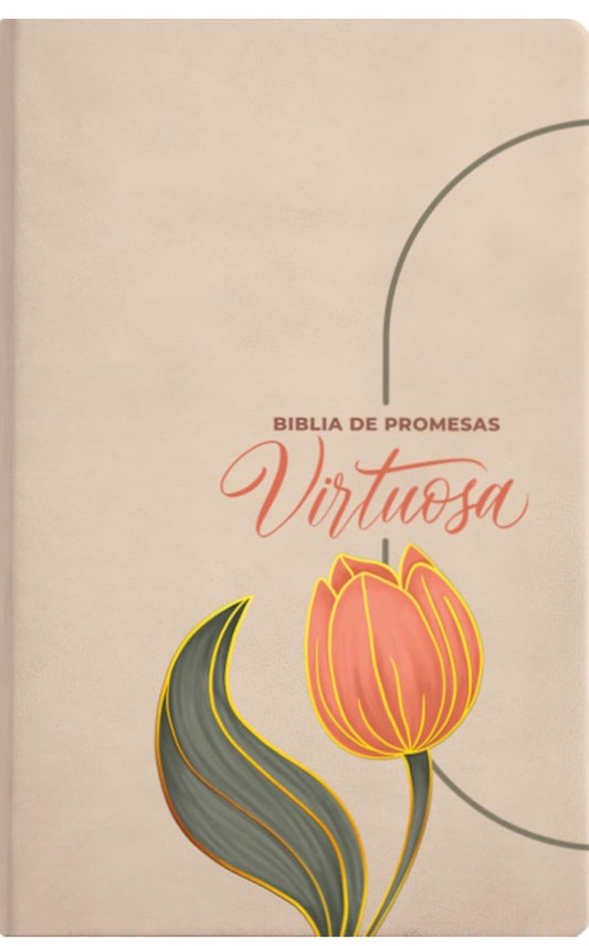 Biblia de Promesas RVR-1960 Devocional, Virtuosa, Letra gigante