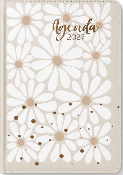 Agenda 2027 Flores Crema Piel