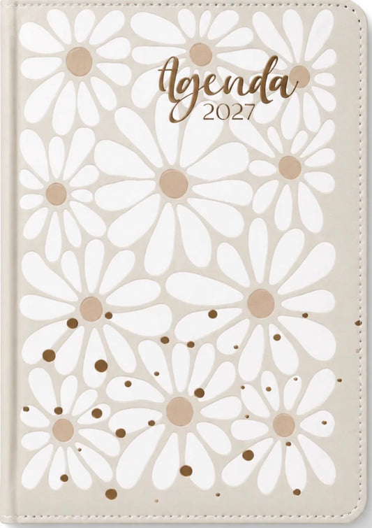 Agenda 2027 Flores Crema Piel