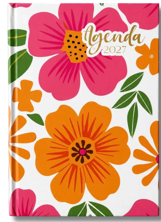Agenda 2027 Tapa Dura Flores