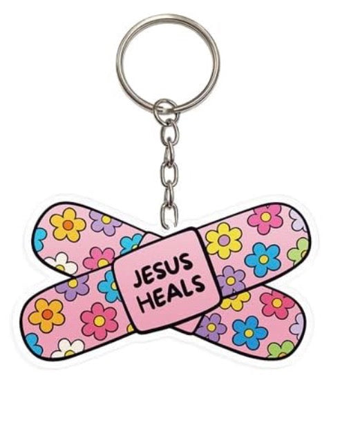 Llavero "Jesus Heals"